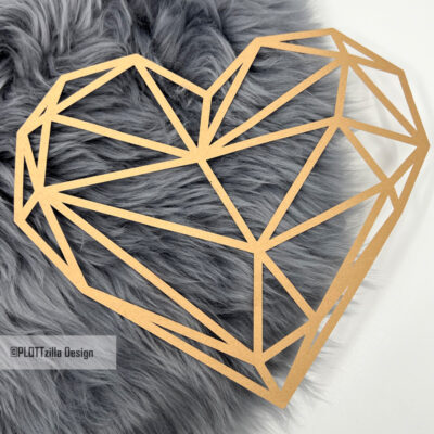 Herz Polygon - Produktbild