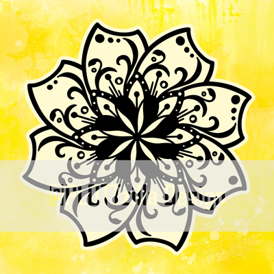 Mandala Blume 2