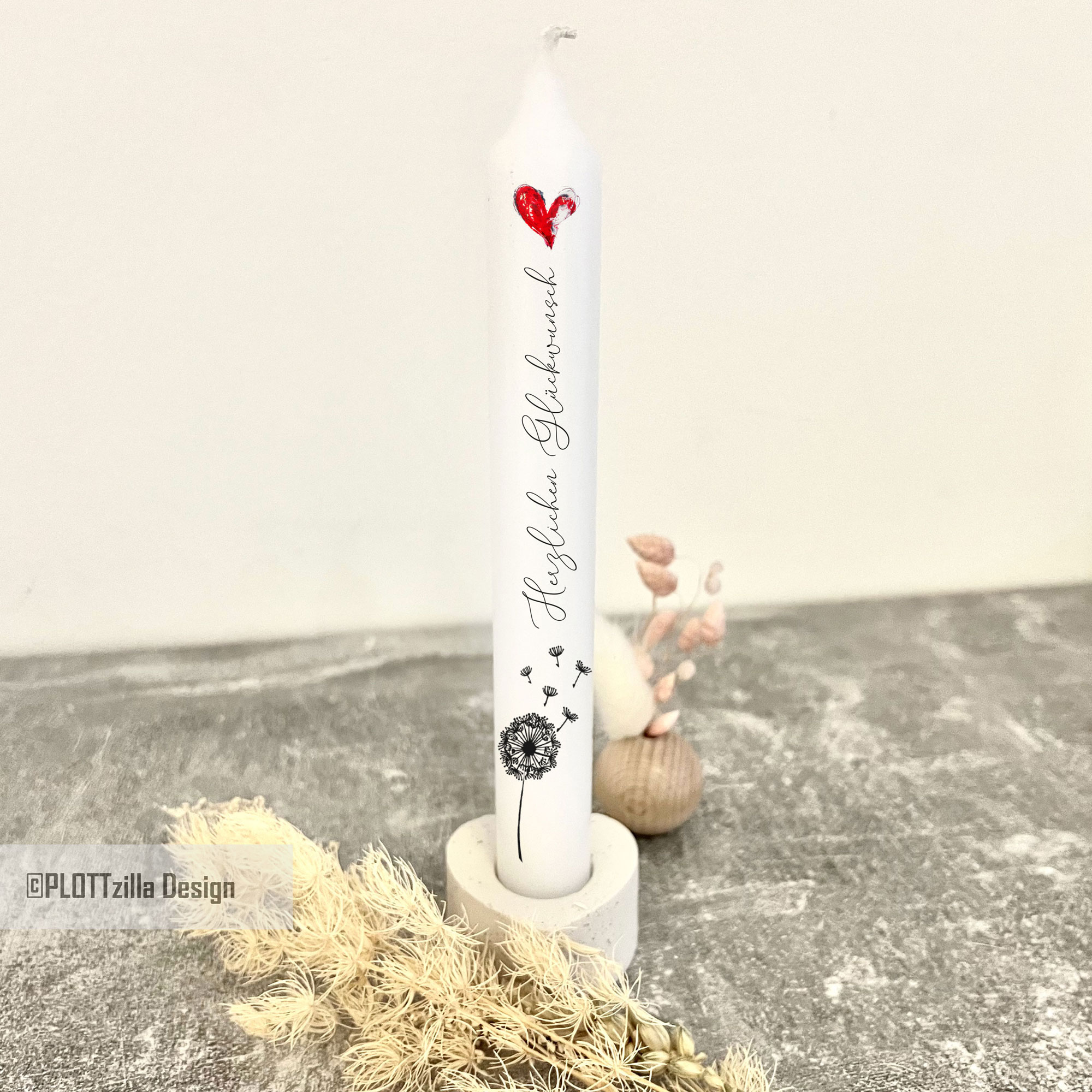 Kerzentattoo Geburtstag - Produkt